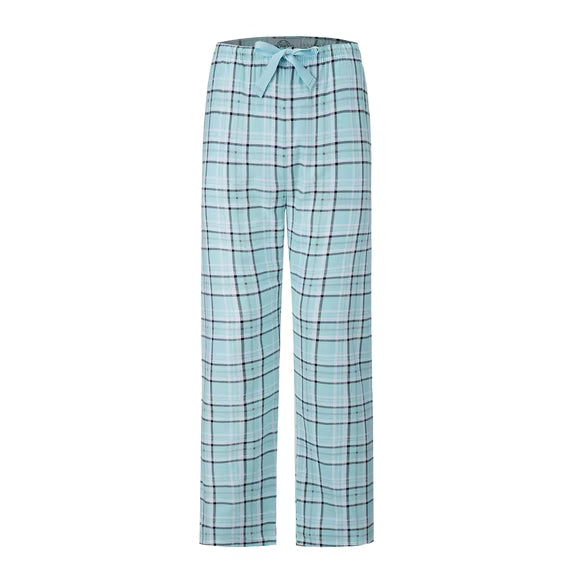 GLOBAL Cotton Flannel 2 Pack Women's Pajama Pants Sleepwear Sleep Pants,S-3XL
