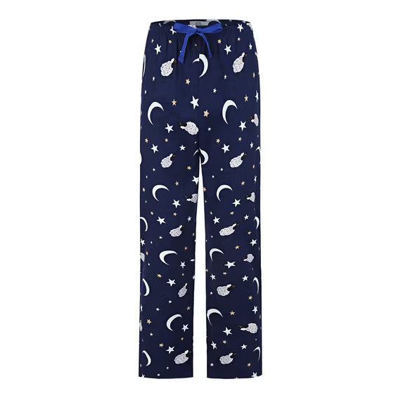 GLOBAL Cotton Flannel 2 Pack Women's Pajama Pants Sleepwear Sleep Pants,S-3XL